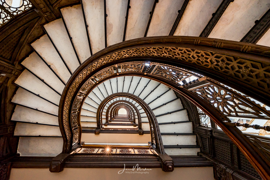 Photo Rookery stairs in Chicago