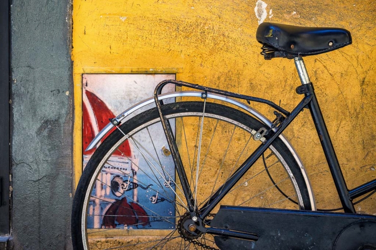 Artistic Graffiti and; Bike